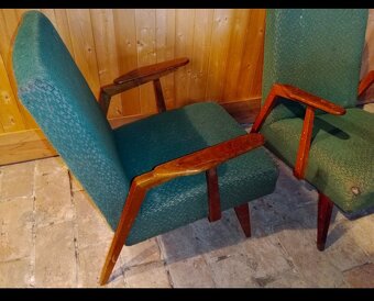 Retro křesla Brusel styl - 2