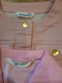 Dívčí bunda jeans H&M  vel 128 - 2