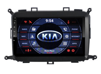 9" Kia Carens 3 - ANDROID 14 - GPS autorádio - 2