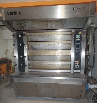 Vybavení pekárny. - 2