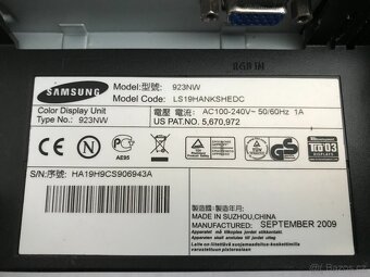 MONITOR  SAMSUNG 19" - 494 mm - 2