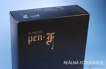 PEN F + 14-42 EZ Limited Black - nový, nepoužitý + přísl. - 2