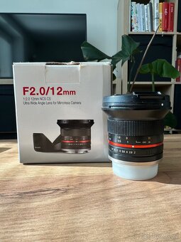 Samyang 12mm F2.0 NCS CS pro Sony E - 2