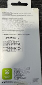 EF-ZS911CVE Samsung Clear View Pouzdro pro Galaxy S23 Lilac - 2