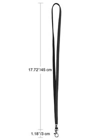 Šňůrky na krk - Fushing 100 ks balení Černé - 2