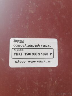 Ocelová zárubeň 90 P - 2