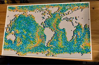 Lego Mapa světa - 11.695 dílků - 2