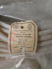 Izolační trubičky silikonové - 2