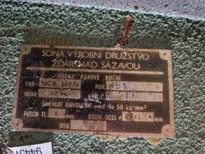 Pákové nůžky NCR 300/6. r.v.1991 - 2