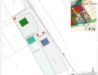 prodej st. pozemků 1.244 a 1.363 m2, Černé Voděrady, Praha - - 2