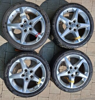 17" Opel 5x110 7j et 44 letní pneu 215/45r17 - 2