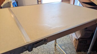 Kempingový stůl 120x60 2 stoličky - 2