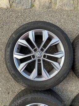 VW originální 17” ALU kola včetně zimní pneu - 2