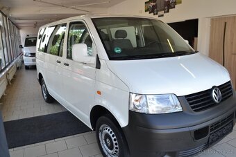 VW T5 Transportér 1.9 TDi 75kW/9míst/191000km/klima/tažné - 2