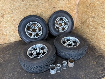 ALU KOLA MITSUBISHI 15X71/2JJ ET -8 6X139.7 PNEU 31X10.50R15 - 2