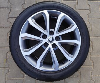 Alu kola originál Škoda Octavia III 5x112 R17 Hawk - 2