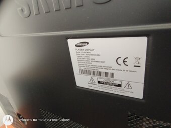Televize Samsung  plazma - 2