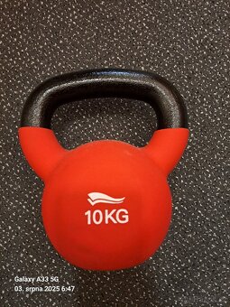 Činky, kotouče, kettlebell - 2