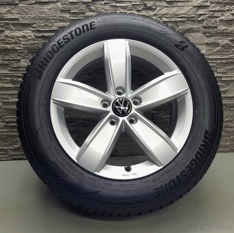 17" Originál VW Corvara Tiguan II 5x112 NOVÁ ZIMNÍ SADA - 2