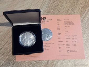 Stříbrná mince 200kč 150. výročí narození Gustava Mahlera 20 - 2