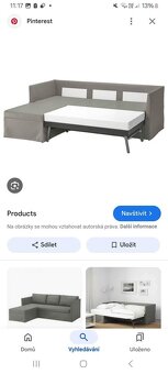 Ikea pohovka brathult včetně nového náhradního potahu - 2