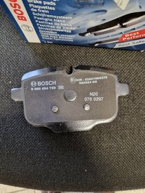 Brzdové obložení zadní - 2