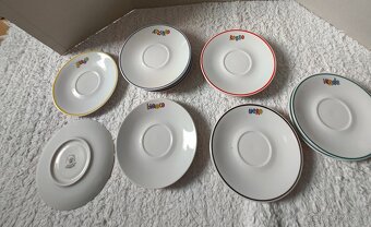 Talířky porcelán - 2