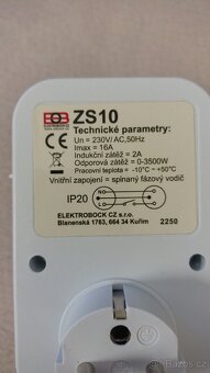 Časovač do zásuvky - 2