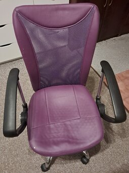 Dívčí kolečková židle - 2