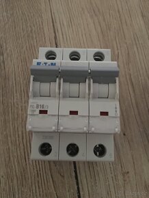 Jistič 2x PXL B16/3, 1x PXL C16/3 - 2