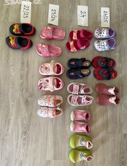 Dětské boty (20-25) 24 párů - 2