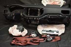 Palubní deska Airbag bezpečnostní pás dopinač pásu - 2