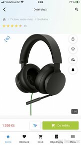 Xbox headset sluchátka - 2