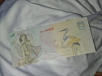 Pamětní bankovka Alfons Mucha Státní tiskárna cenin - 2