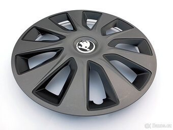 poklice Škoda 16" (4ks) grafit Stratos - 2