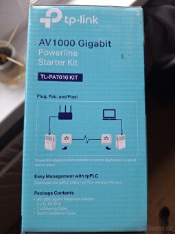 Prodám TP-LINK AV1000 TL-PA7010 KIT - 2