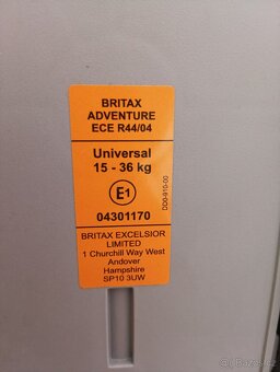 Autosedačka Britax 15-36kg - 2