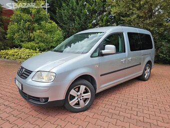 VW Caddy Maxi 1.9 TDI 77kW,2010,7.míst,Tažné,Tempomat. - 2