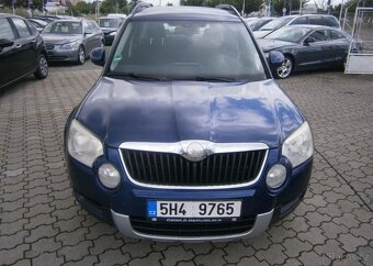 Škoda Yeti 2.0TDi 4x4,CZ nafta manuál 103 kw - 2