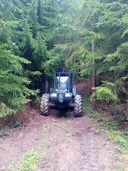 Lesni traktor s rukou - 2