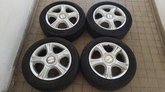 80% orig. letní ALU kola 15" 5x100 Roomster, Fabia 2 - 2