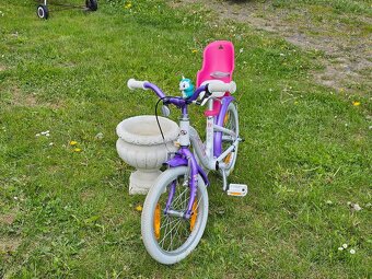 Dětské kolo Author Bello 16" fialovo- bílé - 2