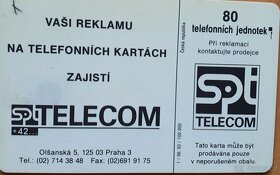 telefonní karty celkem 5ks - 2