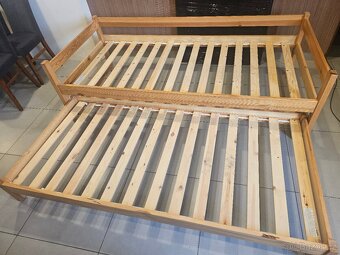 Dětská rozkládací postel 200 x 90 cm - 2