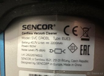 Vysavač SVC 0740BL-EUE3 - 2