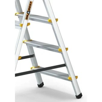 Hliníkové štafle 2x7 stupňů oboustranné - 2