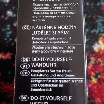 Nástěnné hodiny Zn. Auriol "dotvoř si sám". - 2