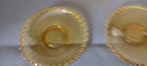 4x dezertní talíř+ mísa - 2