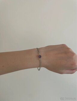 Náramek s ametystem - 2