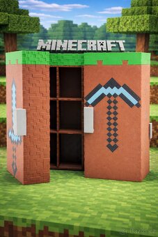 Vitrínka Minecraft Kinder Joy - 2
